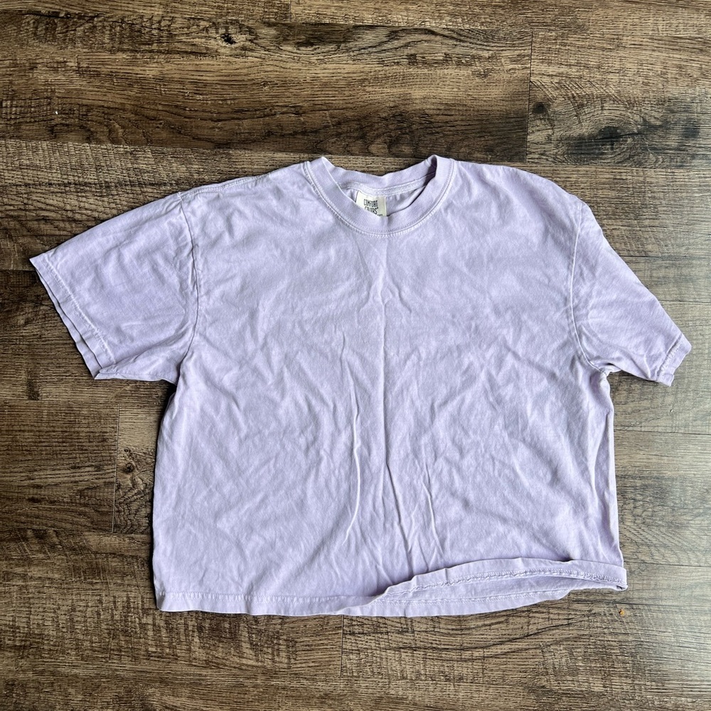 Lilac crop top